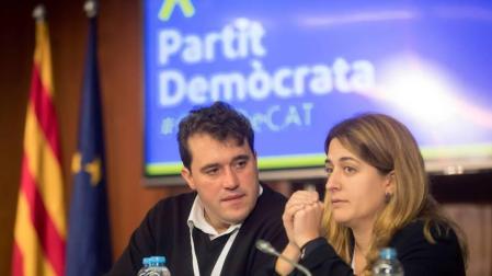 David Bonvehí, presidente del PDeCAT y Míriam Nogueras será vicepresidenta