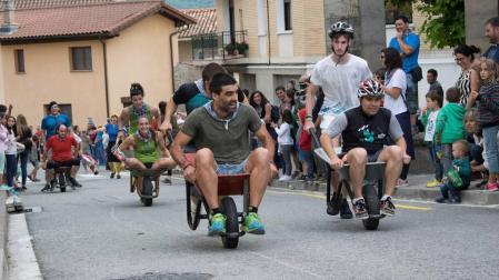 Las carretillas se hacen internacionales en Irurtzun
