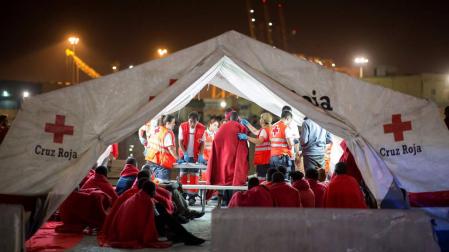 Rescatadas más de 1.200 personas desde el viernes en las costas andaluzas