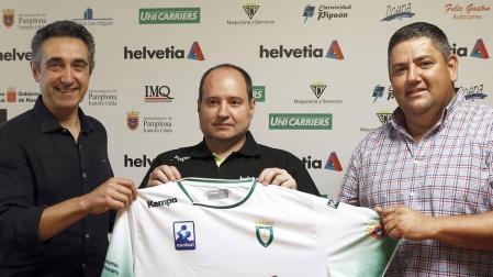 Iñaki Aniz, presentado como nuevo entrenador de Helvetia Anaitasuna