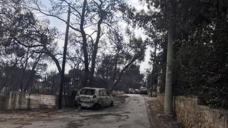 Decenas de muertos por varios incendios al noreste de Atenas