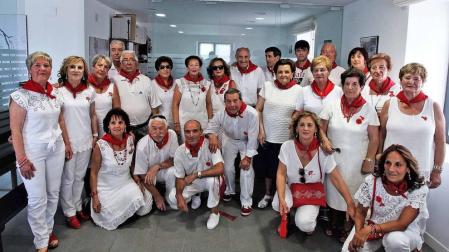 El chupinazo de este año estuvo marcado por el reconocimiento al grupo de auroros de la localidad
