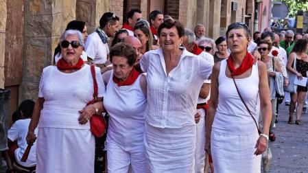Todas las fotos del Día de las personas mayores de las fiestas de Puente la Reina 2018