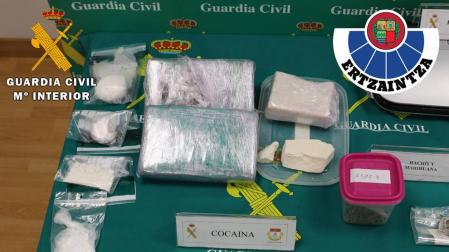 Desarticulada una red dedicada la venta de droga en Navarra y País Vasco