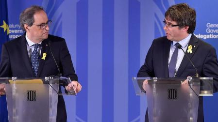 Puigdemont dice que Sánchez tiene que "hacer sus deberes" y pasar a los hechos