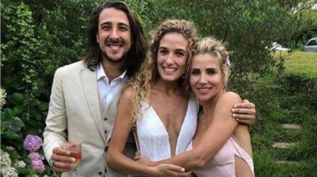 Elsa Pataky se despide de Getaria con una dedicatoria a dos de sus grandes amores
