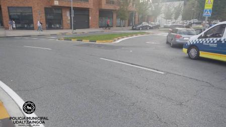 Investigados dos conductores ebrios en Pampona y un tercero por conducir sin carné