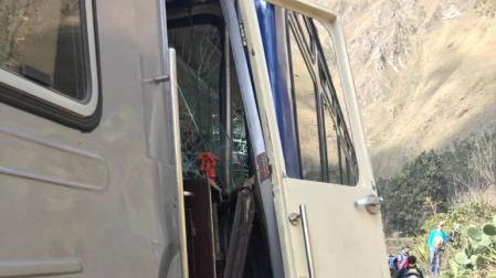 31 heridos tras chocar dos trenes en la vía que conduce al Machu Picchu