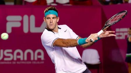 Del Potro supera al bielorruso Gerasimov y accede a semifinales en Los Cabos