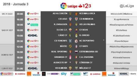Osasuna jugará en Granada el 2 de septiembre a las 18 horas