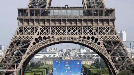 La Torre Eiffel de París.