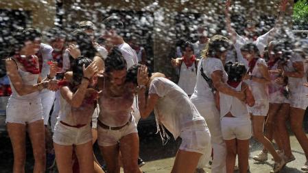 Fotos del cohete de las fiestas de Carcastillo 2018, 4 de agosto