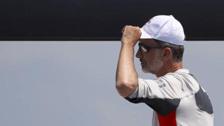 Galería de fotos de Felipe y Letizia en la Copa del Rey de vela
