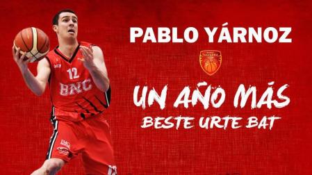 Basket Navarra renueva a Pablo Yárnoz una temporada más