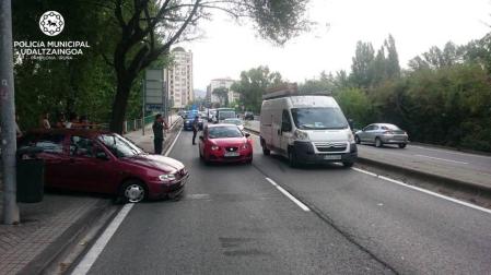 Denunciado por superar la tasa de alcohol y provocar una colisión en la cuesta de Beloso