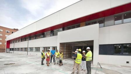 El nuevo instituto de San Jorge en Pamplona estará listo para empezar el curso