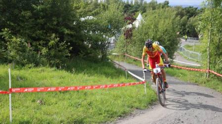 David Valero remonta hasta el bronce en la prueba de 'cross country'