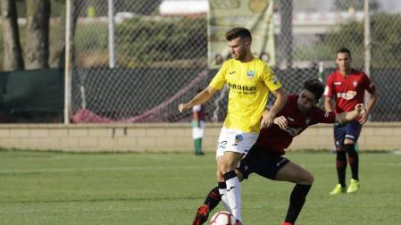 Amistoso entre Osasuna y Lleida en Marcilla