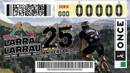 La ONCE dedicará un cupón conmemorativo a la Larra Larrau en su 25 aniversario