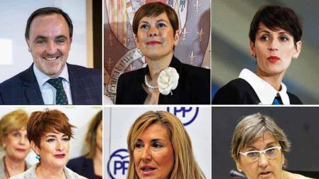 Los principales partidos ya tienen candidato a presidir Navarra en 2019