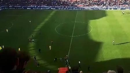 Bronca y pitos al finalizar el encuentro en El Sadar