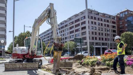 Anulan el cambio de sentido en el cruce de Pío XII con avenida La Rioja y calle Iturrama