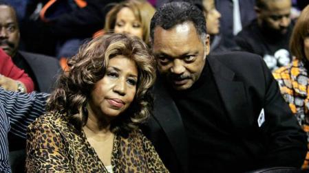 Imágenes de Areta Frankins publicadas el día de su muerte 17 de marzo de 1994