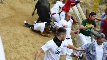 Varios heridos en el quinto Pilón de Falces