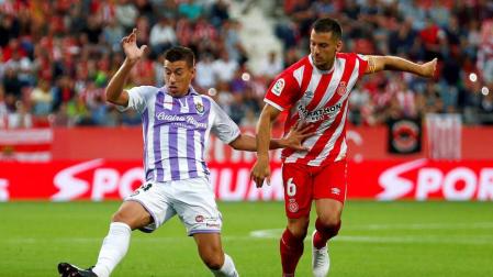El nuevo Girona de Eusebio no puede con el Valladolid