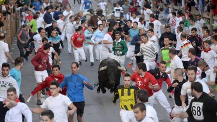 El penúltimo encierro de Tafalla deja tres heridos y un trasladado al CHN
