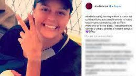 Shaila Durcal, tras perder un dedo en un accidente: "Gracias por vuestro apoyo"