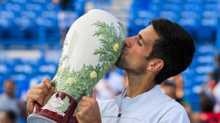 Djokovic logra el pleno de Masters ante Federer