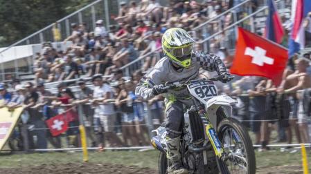 El piloto Ander Valentín termina 22º en el mundial de Suiza de motocross