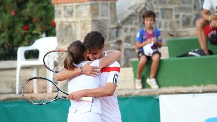 Sexmilo y Aguirre, campeones de Navarra en dobles mixtos