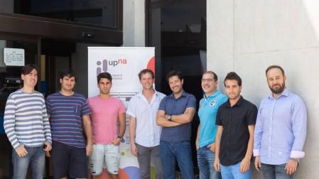 Manuel Prieto (UPNA), Ion Goizueta (UPNA), Xabier Aláez (UPNA), Asier Leiza (Permagsa), Iñigo Landíbar (Ingeteam), Jesús Villadangos (UPNA), Mael Taleb (UPNA) y Ángel M.ª Ruiz (Integralia).