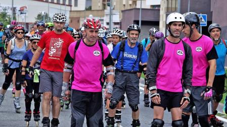 Celebrada la XII Quedada de Patinadores en Pamplona