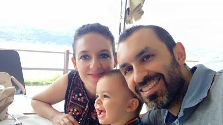 Arantxa, Alex y Mateo.