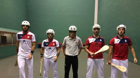 Los favoritos se desmarcan en el trinquete del Tenis