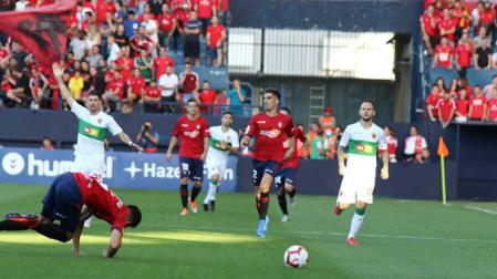 En directo: sigue la narración minuto a minuto del Osasuna-Elche