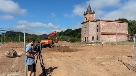 Comienzan las obras en los platós cinematográficos de Lekaroz, que durarán 5 meses