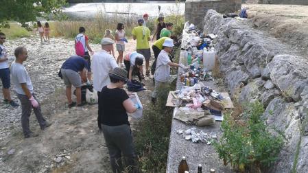 Se buscan voluntarios para limpiar el río en Mendigorría este martes