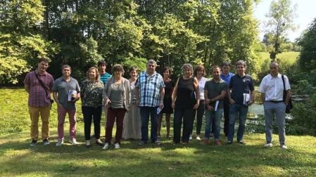 La consejera Elizalde se reúne con representantes de la Comarca del Bidasoa