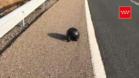 Fallece un motorista de 65 años en Madrid