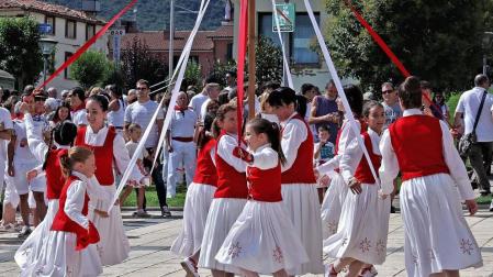 Imágenes del cohete de fiestas de Ayegui 2018