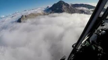 Rescatada una montañera en Larra en una operación de "alto riesgo"