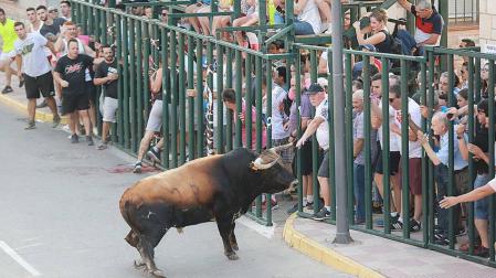 Muere un joven corneado por un toro en el encierro de un pueblo de Ciudad Real