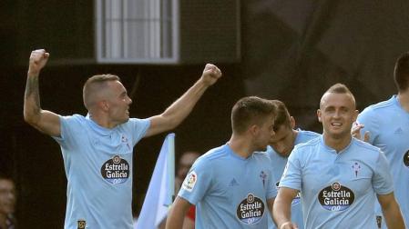 Aspas y Maxi Gómez derriban la fortaleza defensiva del Atlético