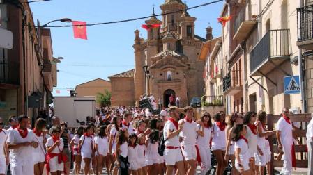 Fotos del cohete de las fiestas de Milagro 2018