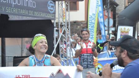 La navarra Laura Sola, campeona de España de ultratrail en Panticosa