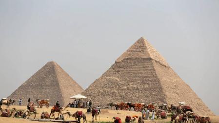 Descubren una nueva cámara vacía en la gran Pirámide de Keops en Egipto